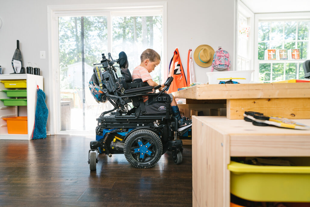 The story of the Edge 3 Stretto pediatric powerchair