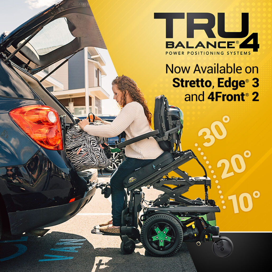 Coming soon….The TRU-Balance® 4 Power Positioning with Anterior Tilt and Memory Seating